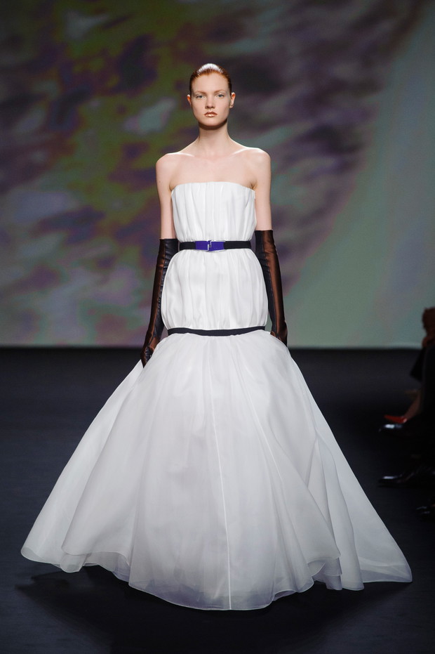 Suknie ślubne z pokazów haute couture jesień-zima 2013