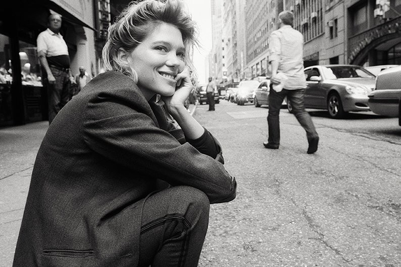 Léa Seydoux w kampanii rag & bone, jesień-zima 2013/2014, fot. Glen Luchford