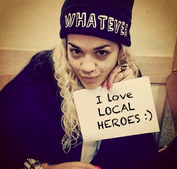 Gwiazdy noszą LOCAL HEROES