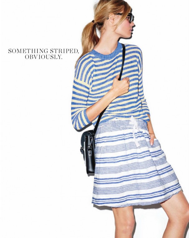 Naturalna Magdalena Frąckowiak w katalogu J Crew