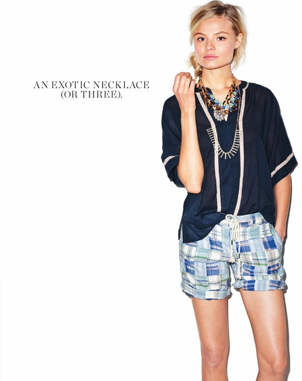 Naturalna Magdalena Frąckowiak w katalogu J Crew