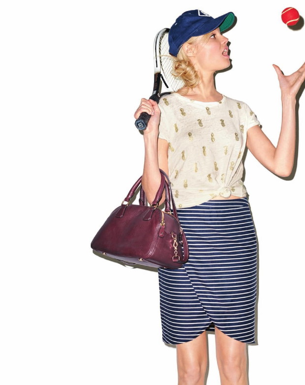 Naturalna Magdalena Frąckowiak w katalogu J Crew