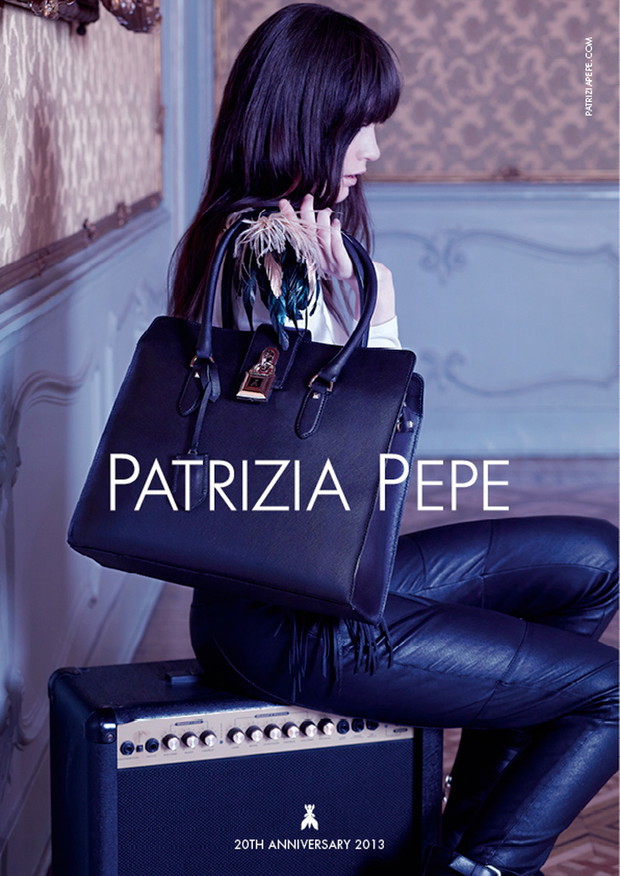 Patrycja Gardygajło dla Patrizia Pepe na jesień-zimę 2013