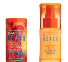 1. Summer Ocean Waves, 100 ml, 111 PLN 2. Summer Sun Recovery Spray - letni spray naprawczy 125 ml, 111PLN 3. Mango Coconut Refreshing Dry Shampoo - suchy szampon, 37g,111PLN