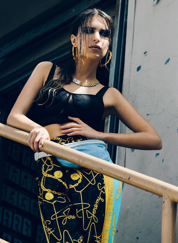 Emily Ratajkowski z Blurred Lines jako bokserka