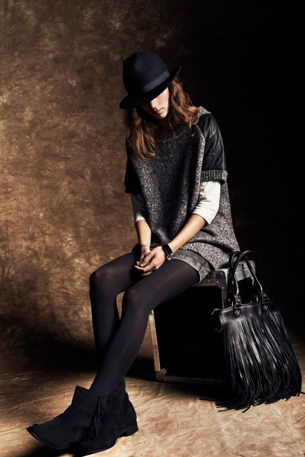Freja Beha Erichsen dla RESERVED - lookbook jesień-zima 2013