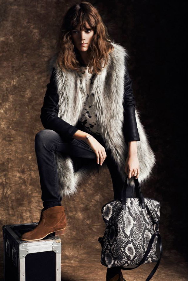 Freja Beha Erichsen dla RESERVED - lookbook jesień-zima 2013
