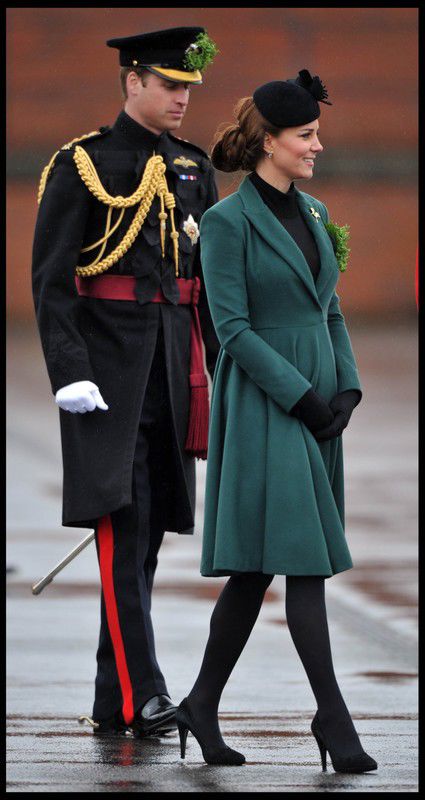 Kate Middleton na paradzie zorganizowanej z okazji dnia Św. Patryka, fot. East News