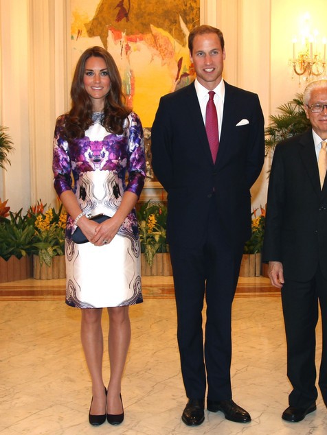 William & Kate z prezydentem Tony