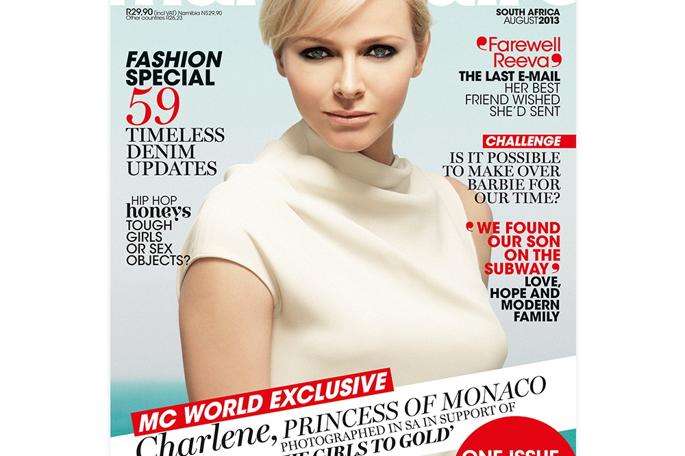 Księżna Monako na okładce Marie Claire