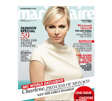 Księżna Monako na okładce Marie Claire