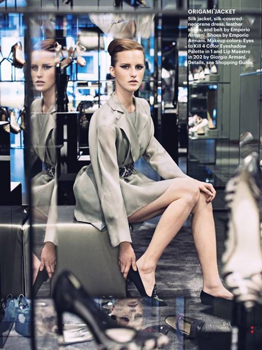 Magdalena Jasek w sierpniowym wydaniu magazynu Allure.
