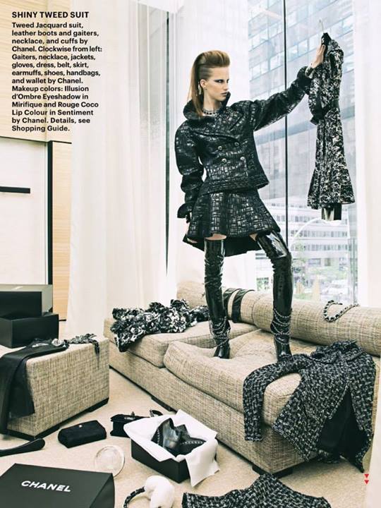 Magdalena Jasek w sierpniowym wydaniu magazynu Allure.