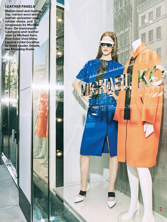 Magdalena Jasek w sierpniowym wydaniu magazynu Allure.