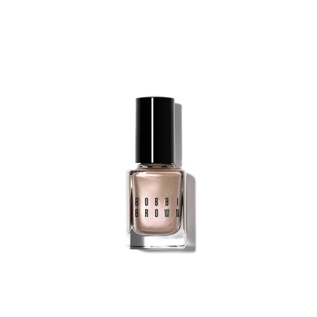 Shimmer Nail Polish, połyskujący lakier Bobbi Brown, odcień: Ribbon, cena: 60 zł, fot. mat. prasowe