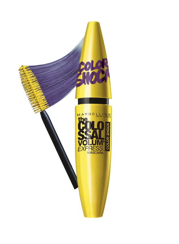 Tusz do rzęs Colossal Color Shock w odcieniach ShockPurple, Shock Navy i Shock Teal.Cena: 29 zł, fot. mat. prasowe