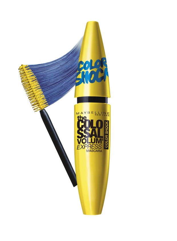 Tusz do rzęs Colossal Color Shock w odcieniach ShockPurple, Shock Navy i Shock Teal.Cena: 29 zł, fot. mat. prasowe
