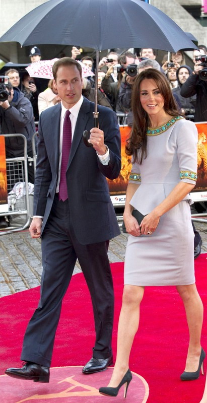 William & Kate na premierze filmu African Cats. fot. East News