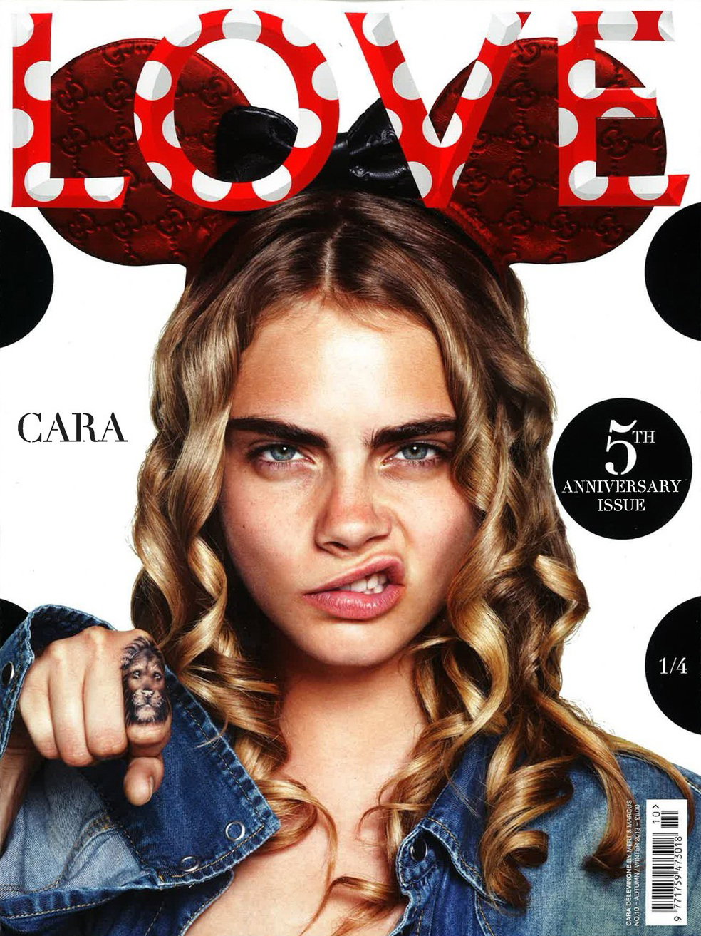 Cara, Rosie i inne na okładce LOVE "The Sweetie Issue"