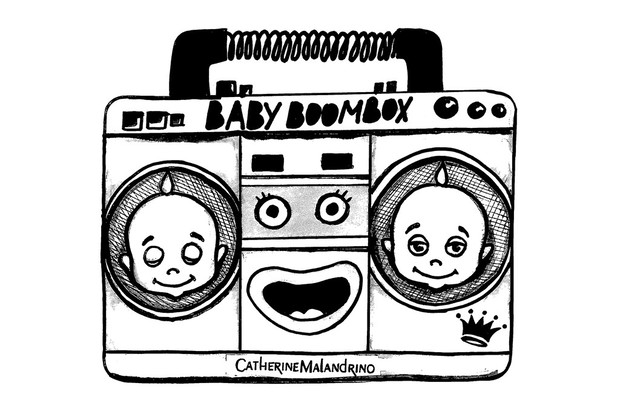 Upominki dla małego księcia od projektantów: boom box ze spacjalną playlistą, Catherine Malandrino