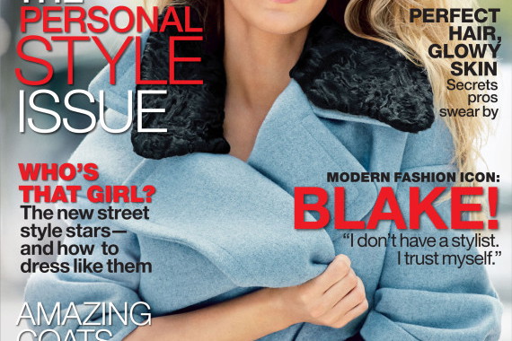 Blake Lively we wrześniowym numerze magazynu Lucky, fot. Patrick Demarchelier