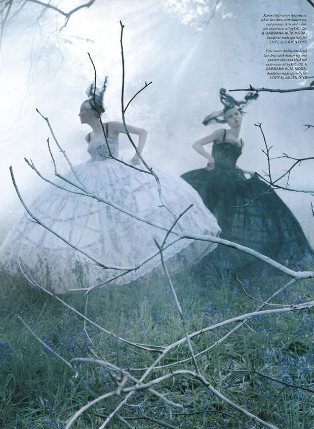 Tim Walker fotografuje Dolce & Gabbana Alta Moda dla LOVE