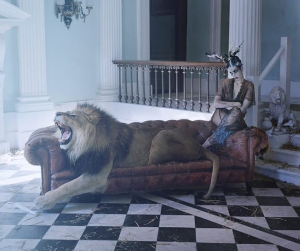 Tim Walker fotografuje Dolce & Gabbana Alta Moda dla LOVE