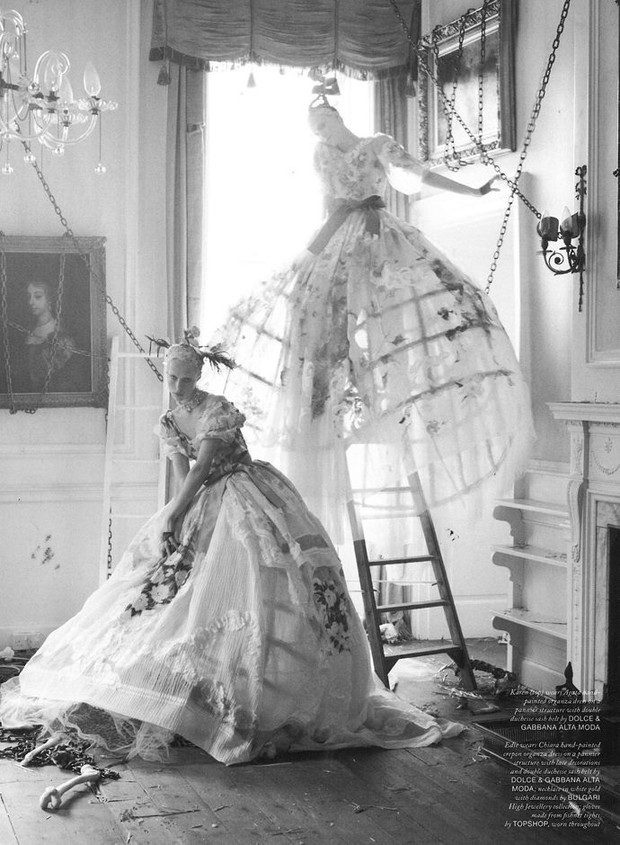 Tim Walker fotografuje Dolce & Gabbana Alta Moda dla LOVE