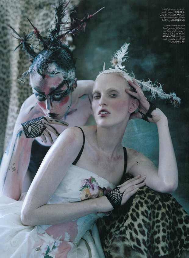 Tim Walker fotografuje Dolce & Gabbana Alta Moda dla LOVE