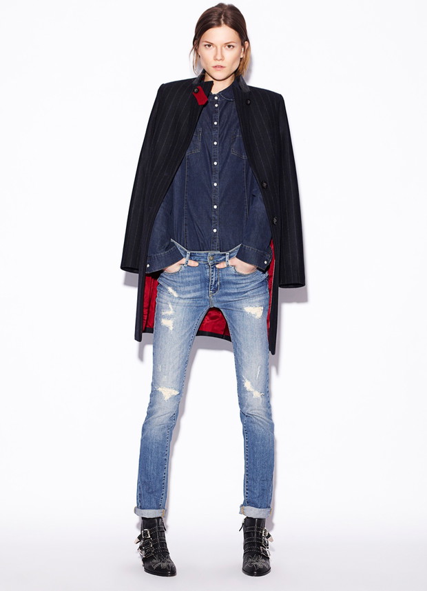 Kasia Struss w lookbooku Oui