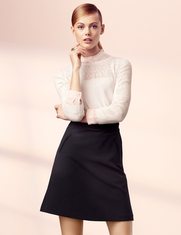 Naturalna elegancja, lookbook H&M na sezon jesień-zima 2013, fot. materiały prasowe
