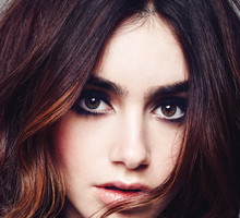 Śliczna Lily Collins w ELLE Canada