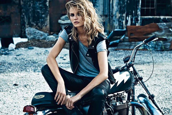 Magdalena Frąckowiak w sesji "The Wild Ones" dla W Magazine