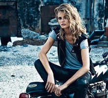 Magdalena Frąckowiak w sesji "The Wild Ones" dla W Magazine
