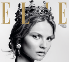 Magdalena Frąckowiak w sesji dla ELLE Polska wrzesień 2013
