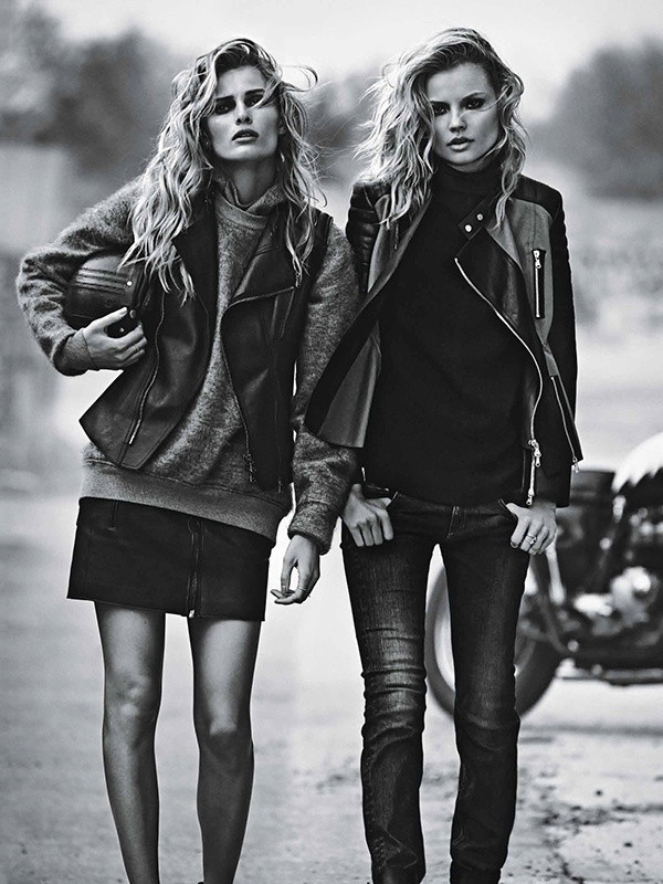 Magdalena Frąckowiak w sesji The Wild Ones dla W Magazine