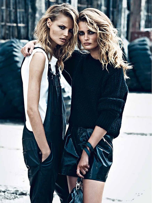 Magdalena Frąckowiak w sesji The Wild Ones dla W Magazine