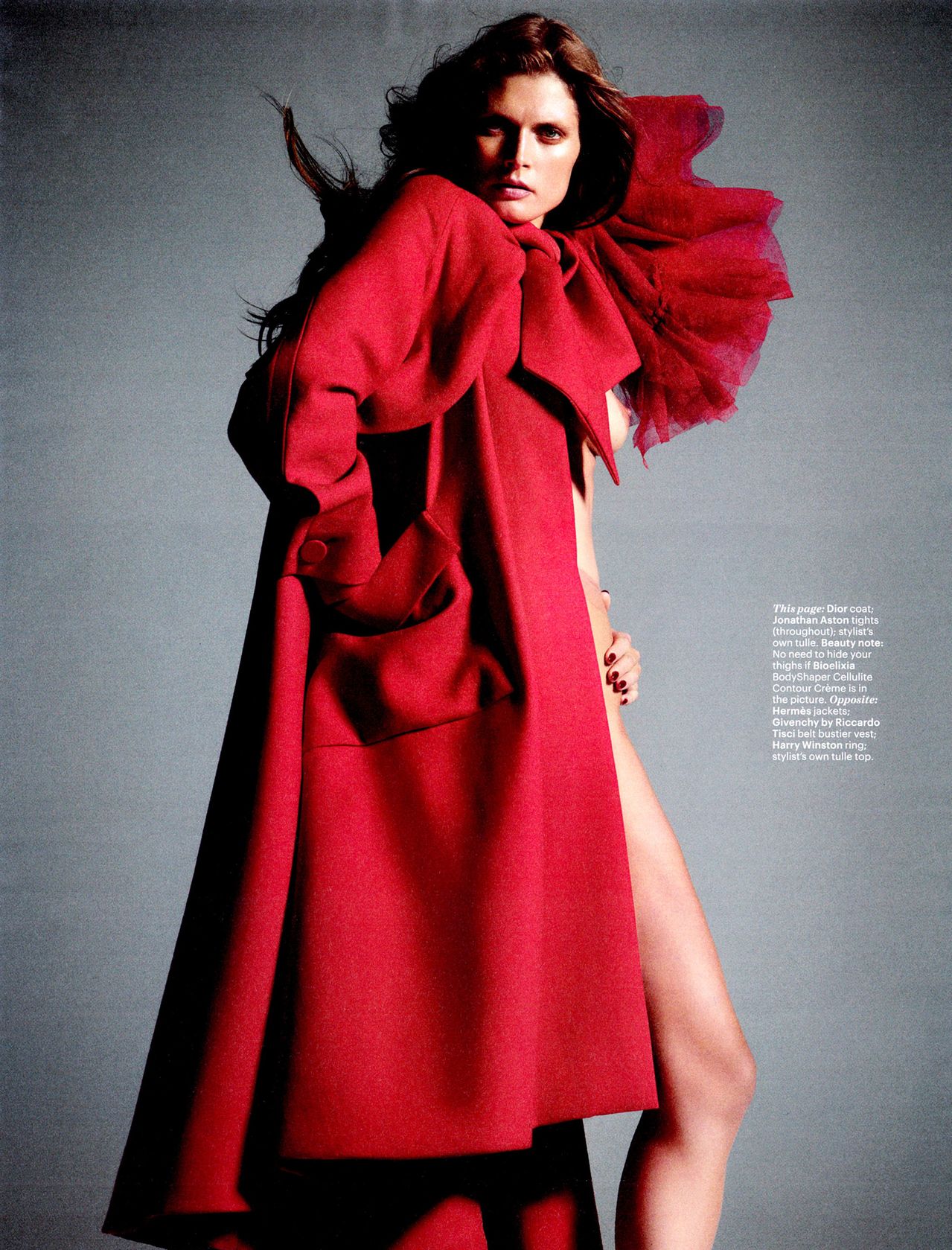 Małgosia Bela w sesji "Let's Twist Again" dla W Magazine