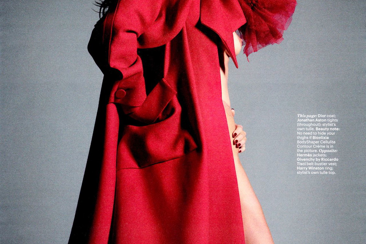 Małgosia Bela w sesji "Let's Twist Again" dla W Magazine