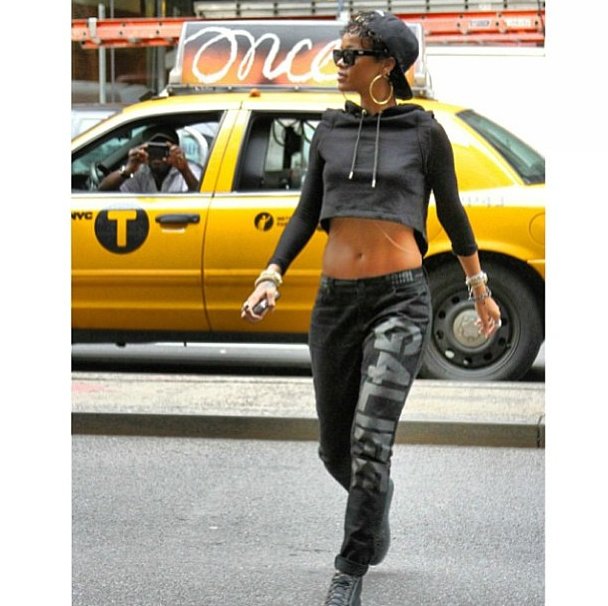 Rihanna promuje swoją kolekcję dla River Island, fot. instagram 