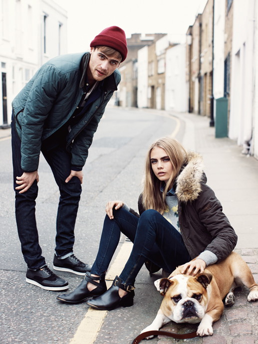 Cara Delevingne w kampanii Pepe Jeans jesień-zima 2013