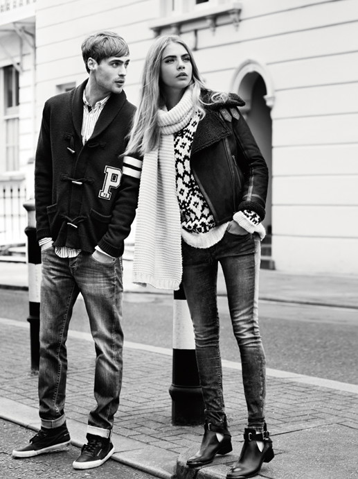 Cara Delevingne w kampanii Pepe Jeans jesień-zima 2013