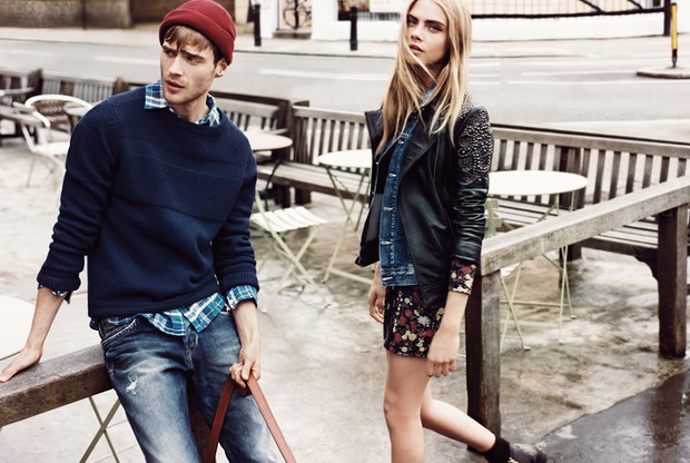 Cara Delevingne w kampanii Pepe Jeans jesień-zima 2013
