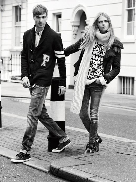 Cara Delevingne w kampanii Pepe Jeans jesień-zima 2013