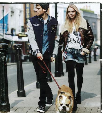 Cara Delevingne w kampanii Pepe Jeans jesień-zima 2013