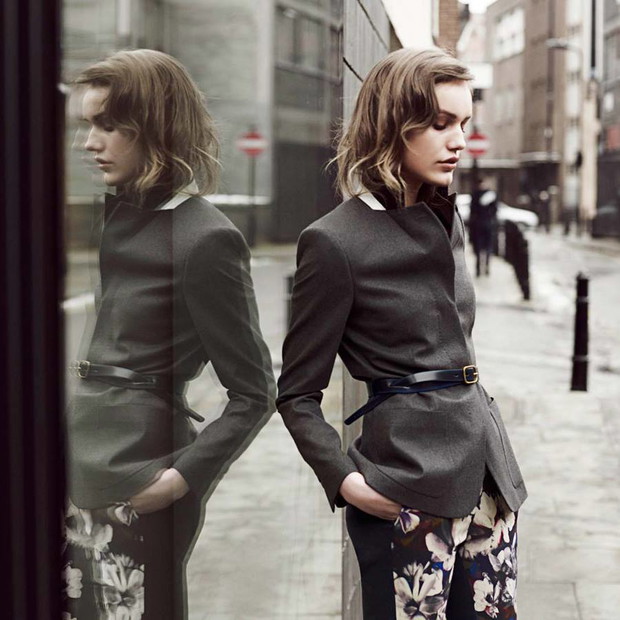 Karolina Wąż w Paul Smith Black Label AW1314