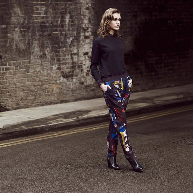 Karolina Wąż w Paul Smith Black Label AW1314