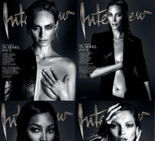 Supermodelki we wrześniowym Interview Magazine