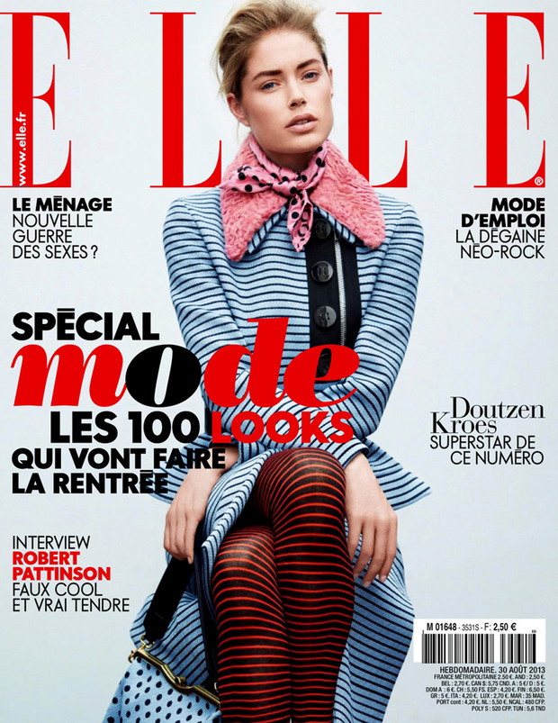 Doutzen Kroes i kolekcje jesień-zima 2013 w ELLE France