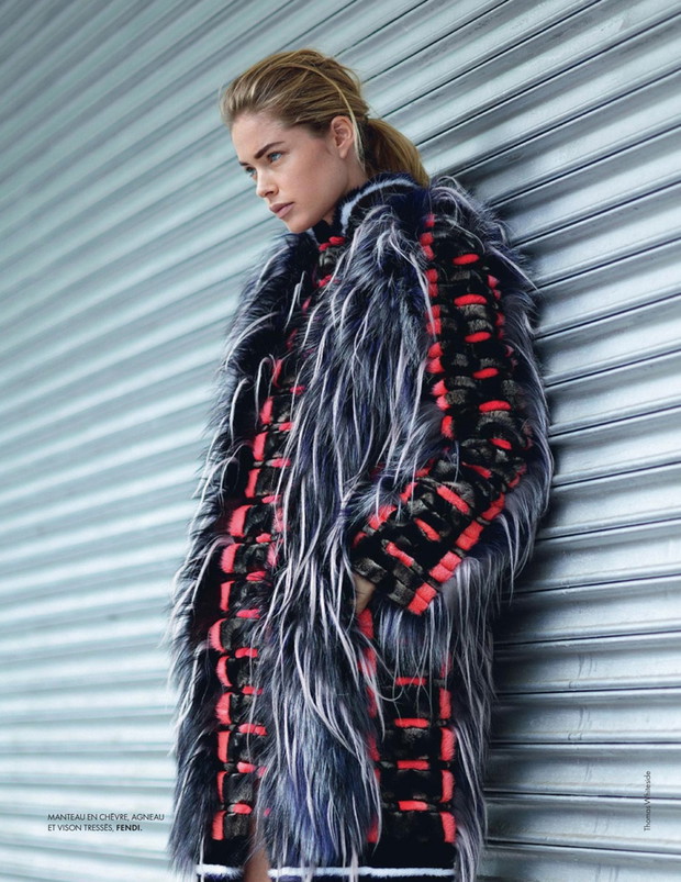 Doutzen Kroes i kolekcje jesień-zima 2013 w ELLE France